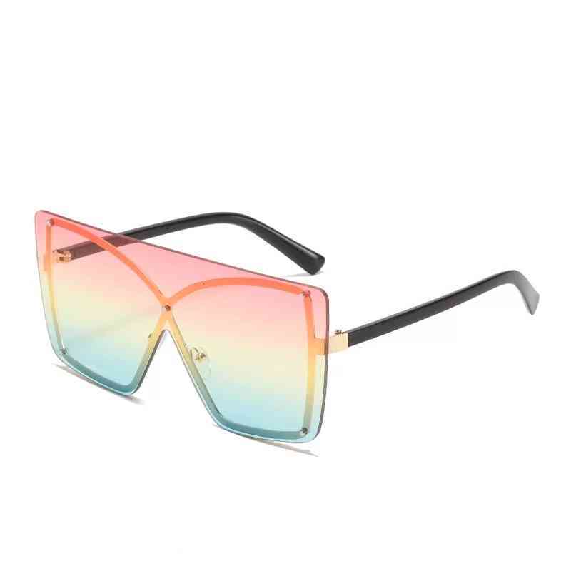 

Oversized sunglass Men and women Fashion Stylish Grand Frame Vintage Retro Classic Sunglass Summer Decoration EyewearI7VP