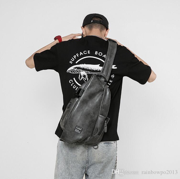 

wholesale men handbag new high quality leather Messenger bag atmospheric grey fashion shoulder bag outdoor waterproof leather casual backpac