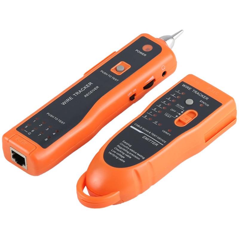 

Fiber Optic Equipment LAN Network Cable Tester Cat5 Cat6 RJ45 UTP STP Detector Line Finder Telephone Wire Tracker Tracer Diagnose Tone Tool