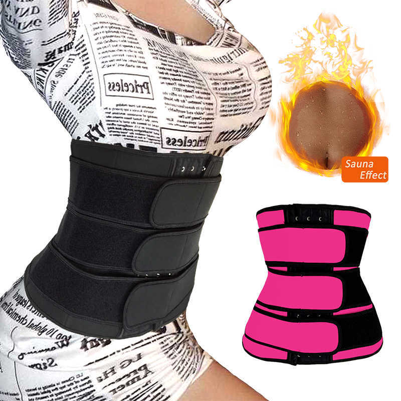 

YAGIMI Women Colombian Girdles Waist Trainer Body Shaper Slimming Corset Workout Sweat Belly Belt Trimmer Sheath Shapewear Fajas, 1 belt gray zip