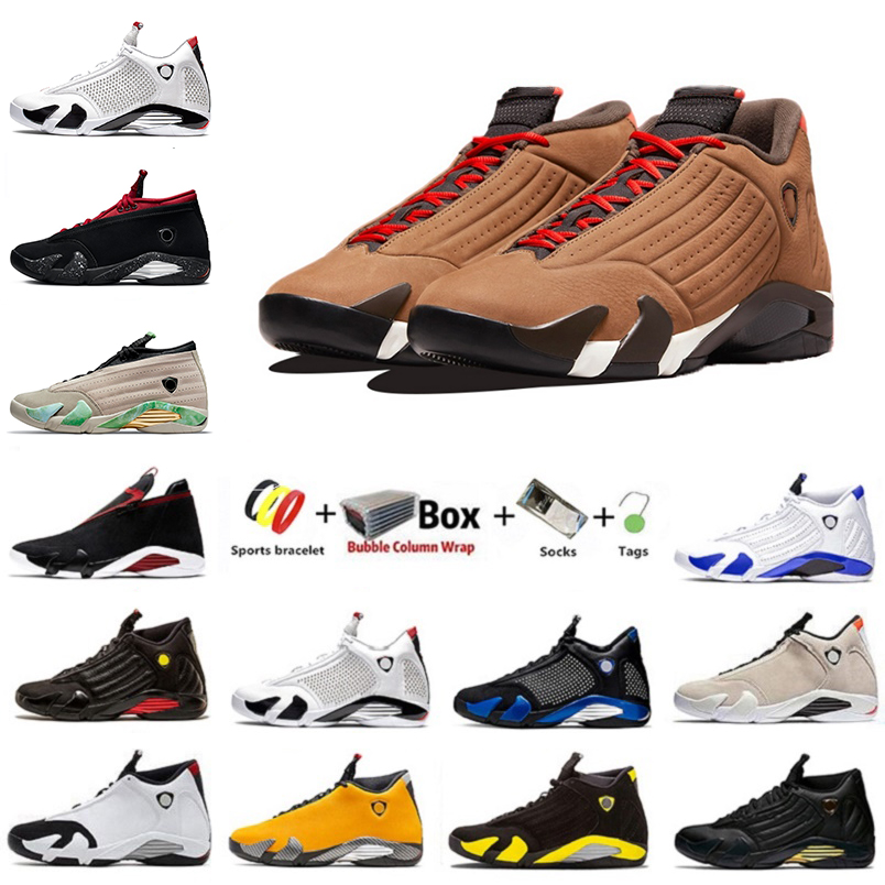 

Jumpman 14 Winterized Mens Athletic Basketball Shoes 14s XIV Fortune Black Ferrari Thunder DMP University Red Lipstick Gold Varsity Royal Trainers Sports Sneakers