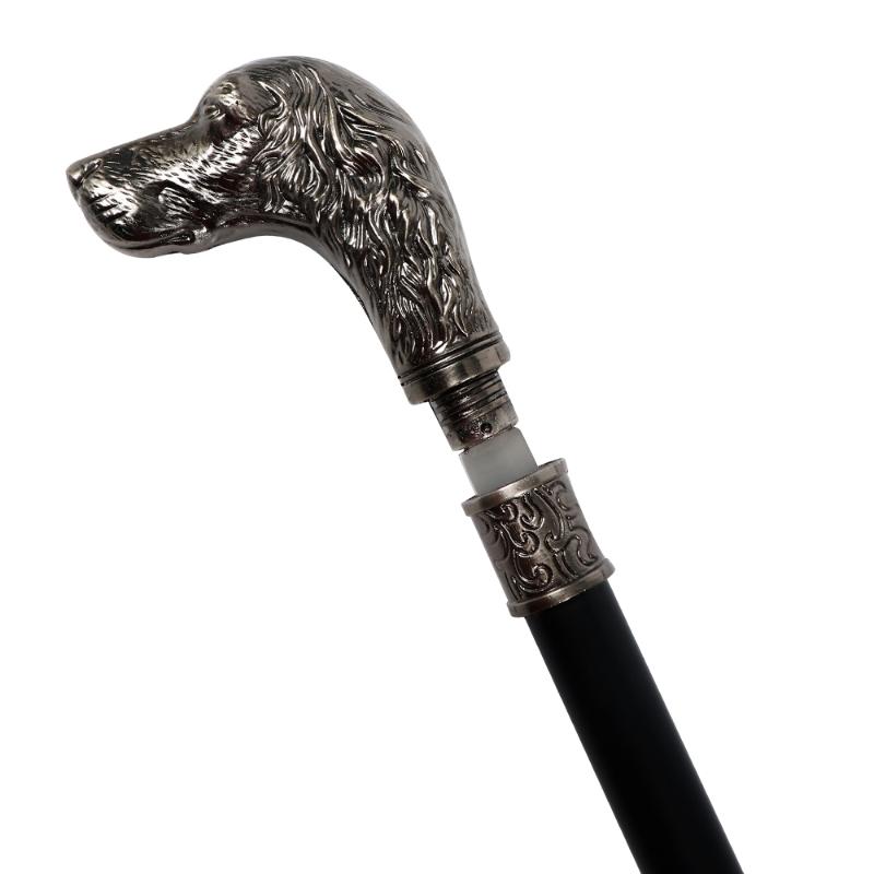 

Trekking Poles Walking Stick Cane Canes Elegant Hand Crutch Vintage Dog Head