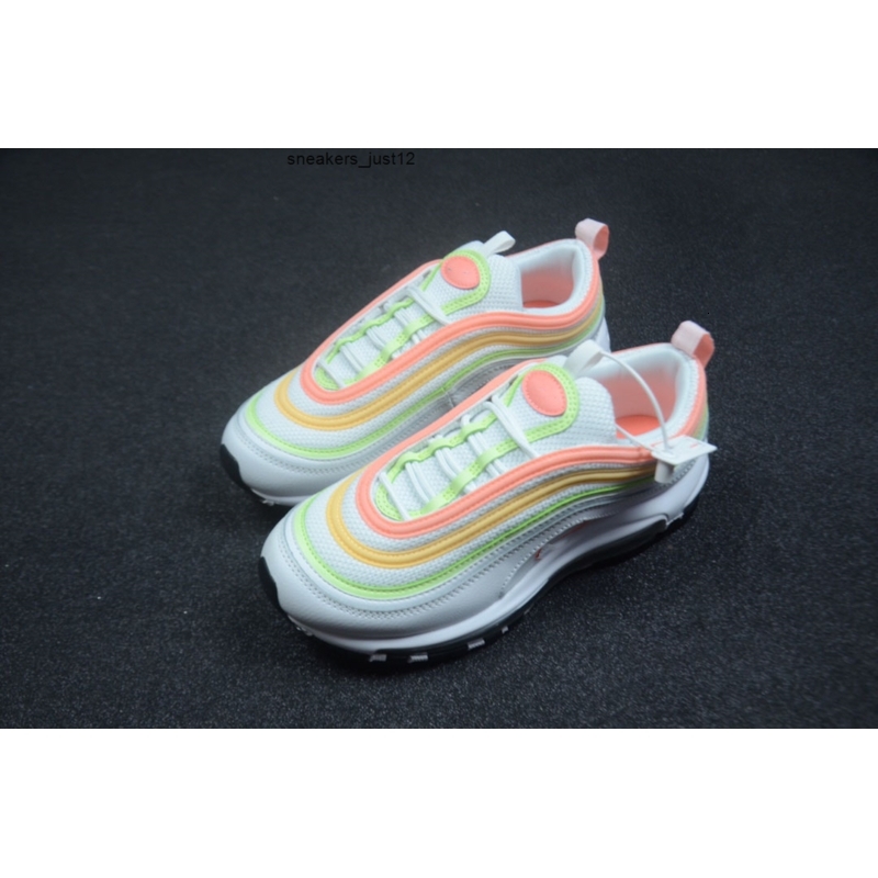 

New 97 running 97s Sean Wotherspoon Halloween White Melon Orange tennis shoes Bullet Women Trainer Sports stylist Sneakers, #1