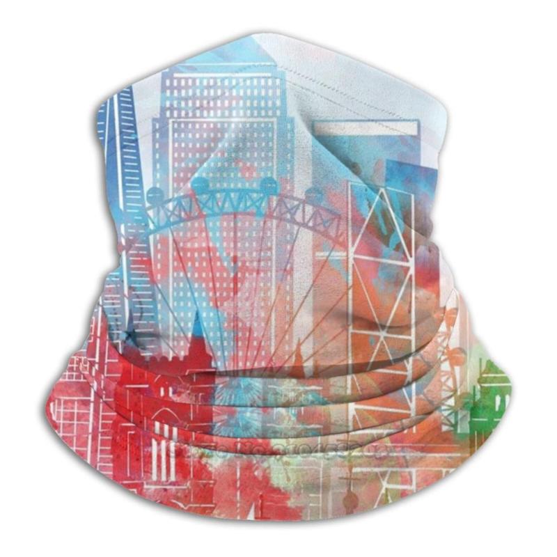 

Scarves London Skyline Bandana Scarf Mask Scarfs Neck Warmer Headwear England City