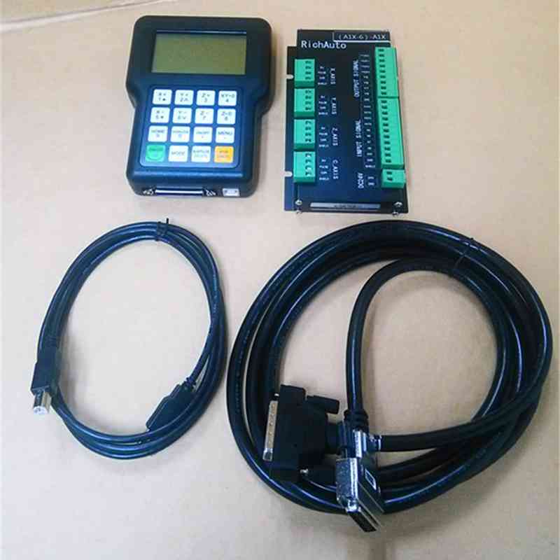 

RichAuto DSP A11E CNC controller original 3 axis motion hand Remote controller A11E English Version For CNC router parts