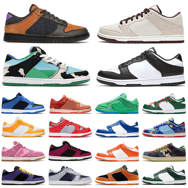 

2021 Sb low Off Mens Womens Flats Shoes Top quality New Dunks White Sail Lighted designer Mummy Halloween Mischief Chunky Dunky Sport Sneaker UNC Dusty Olive Trainers, A17 terra red plum 36-45 $135