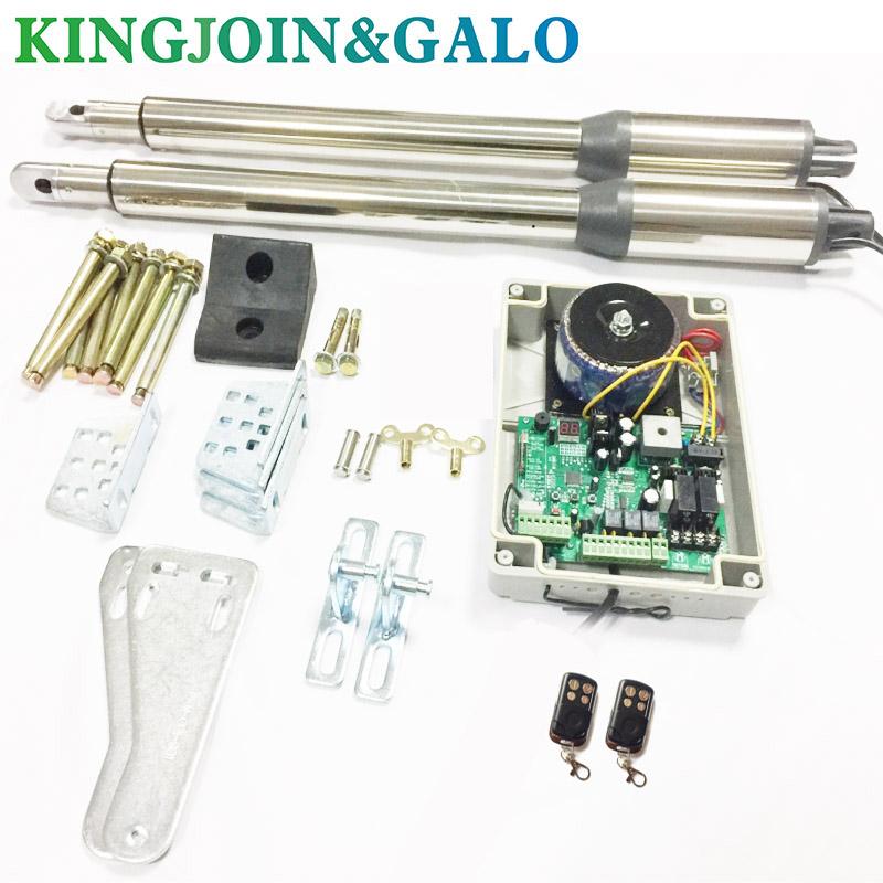 

Fingerprint Access Control AC220V Electric Linear Actuator 300kgs Engine Motor System Automatic Swing Gate Opener