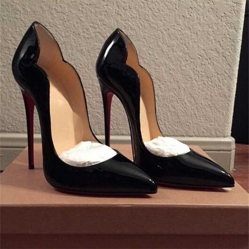 

Concise shoes plus size 45 pointed toe 12cm high stiletto heels 10cm 8cm shallow fashion classic women pumps QP042 ROVICIYA 211029, White-12cm