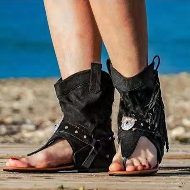 

Slippers 2021 Women Fashion Flip Flops Autumn Sandals Ladies Summer Leopard Print Flats Rome Shoes Beach Roma Casual Slides, Black