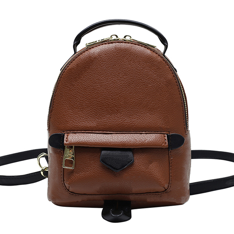 

L 1960 Designer Backpack for Women's Crossbody Backpacks back pack Mini Size women printing leathers Bag Drop, Black