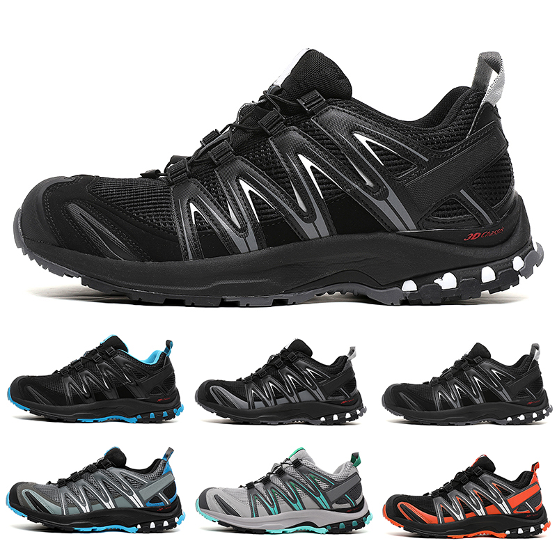 

SPEED CROSS XA PRO 3D CS mens Hiking shoes Mesh Triple black white blue red yellow green speedcross men women trainers outdoor sports sneakers jogging 40-46, Box