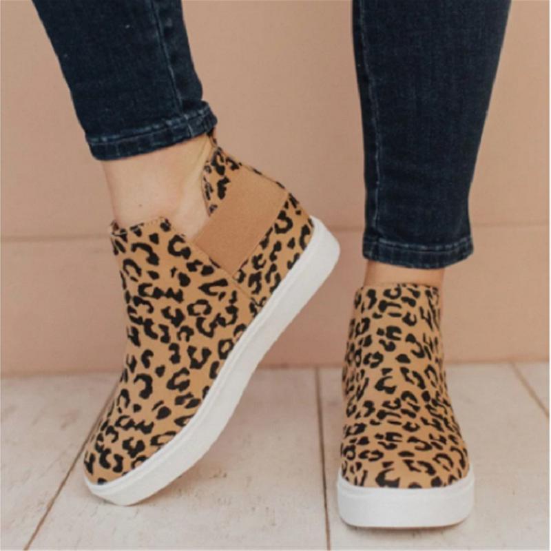 

Dress Shoes For Women 2021 Leopard Platform Outdoor Zapatos Mujer Sneakers Wedge Zapatillas Chaussure Femme Ladies, As picture