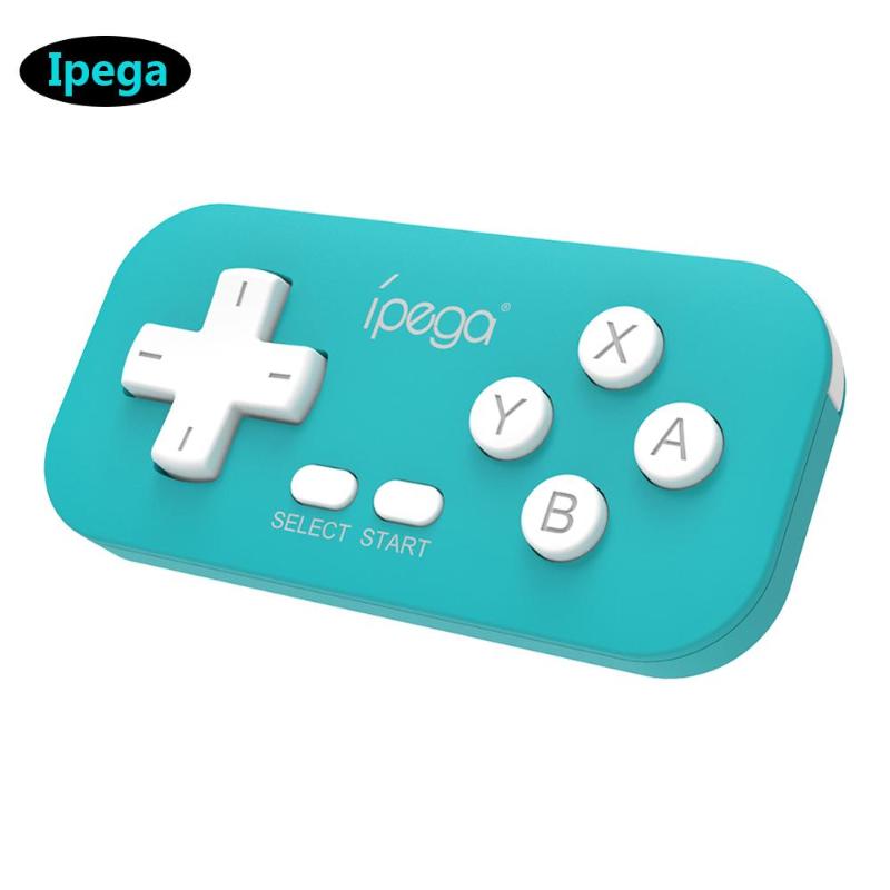 

Game Controllers & Joysticks Ipega Bluetooth Wireless Gamepad For Switch Android Steam PC Portable Mini Six-Axis Vibration Joystick
