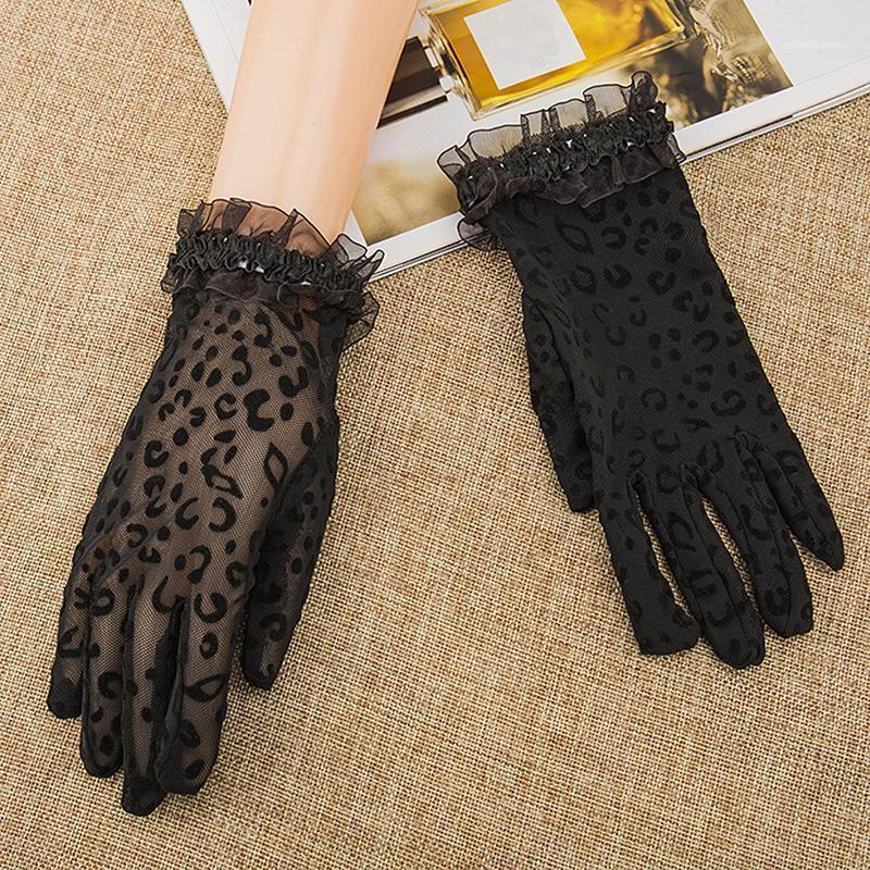 

Women Sun Protection Glove Summer/Autumn Lady Sunscreen Golves Fashion Beautiful Women's Dancing Party Lace Gloves1