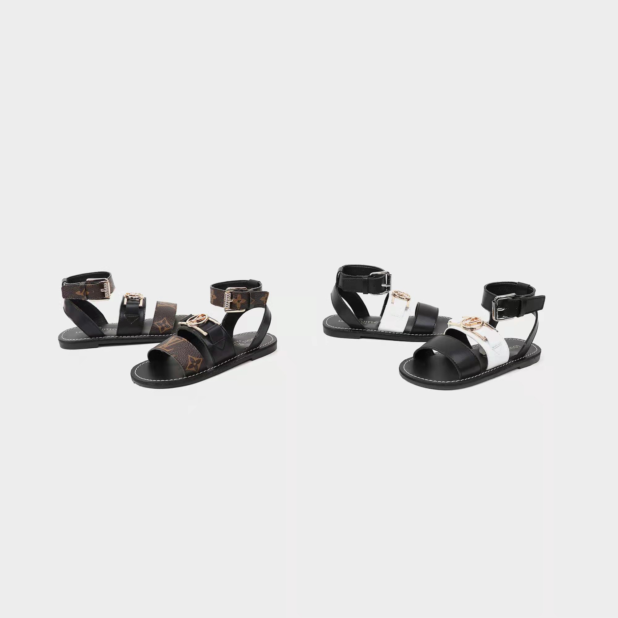 

kid summer shoes sandals beach fashion designer slipper set eu26-35 black boy dress and white girl for cotton materials in 2022, Customize