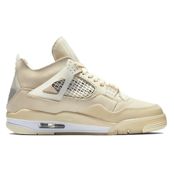 

New Arrival Top Quality White X Sail Bred Men Jumpman 4 4s Basketball Shoes Union Nior Paris sneakers Metallic Purple Mens Trainers Sports