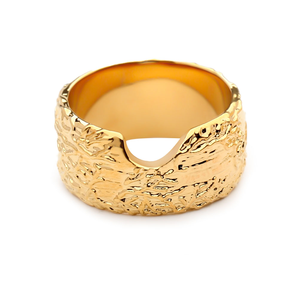 

Latest classic brass gold filled color lady adjustable finger rings sets jewelry women accessories wedding and engagement luxury punk style