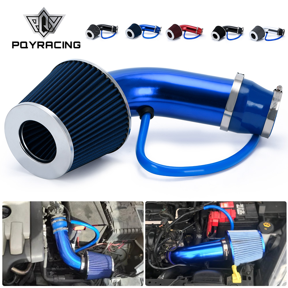 

PQY - Universal 3" 76mm Air Filter & Cold Air Intake Pipe Turbo Induction Pipes Tube Kit With Filters Cone PQY-AIT28+IMK14