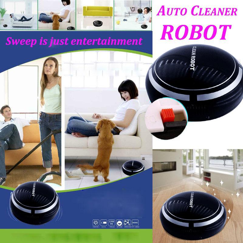 

Vacuum Cleaners Robot Cleaner , Carpet & Hard Floor Large Dustbin Miniroom Function USB Recharge Household Cleaning Tools
