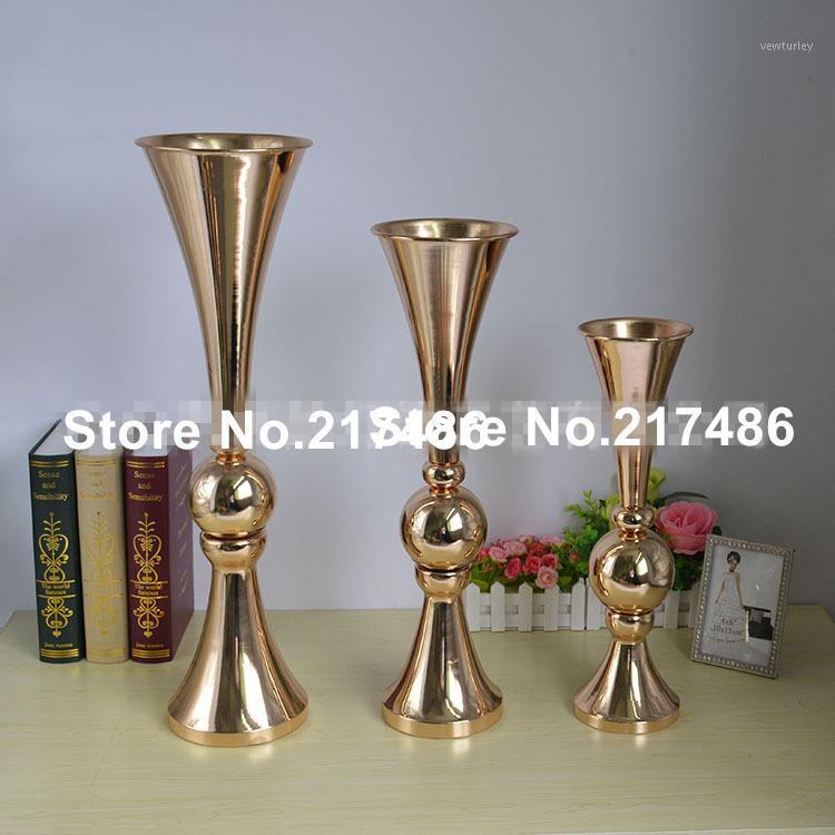 

Party Decoration Western GOld Mental Flower Stand For Wedding