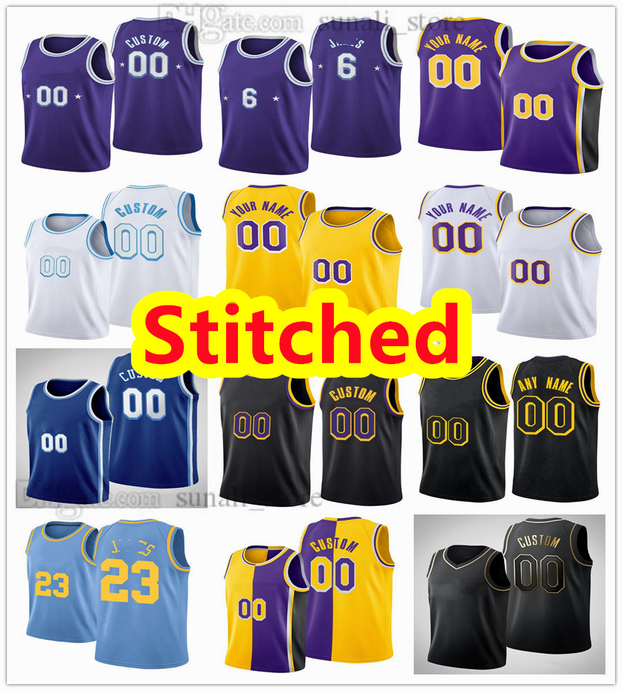 

Stitched Basketball Jersey Carmelo 7 Anthony Malik 11 Monk Kendrick 12 Nunn Talen 5 Horton-Tucker Dwight 39 Howard Kent 9 Bazemore Wayne 2 Ellington Sekou 45 Doumbouya, Blue