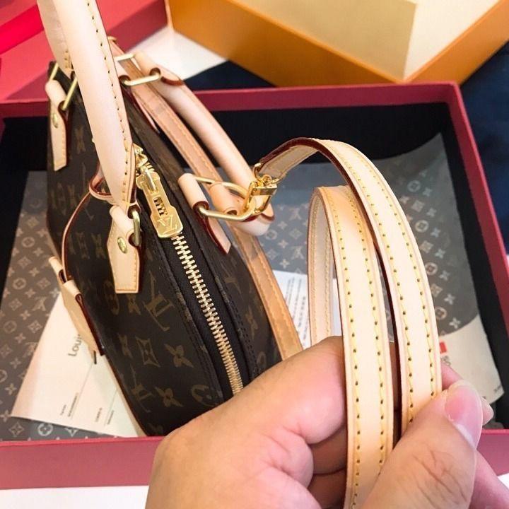 

LV LOUIS BAG VITTON&#13shoulder bags women real leather chain crossbody womens luxury designer bag handbags circle fashion purse