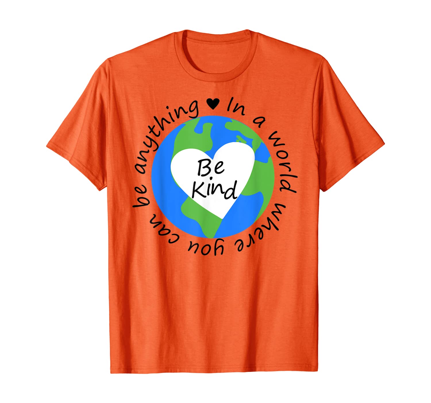 

Funny World Of Kindness Anti-bullying Unity Day T-Shirt, White;black