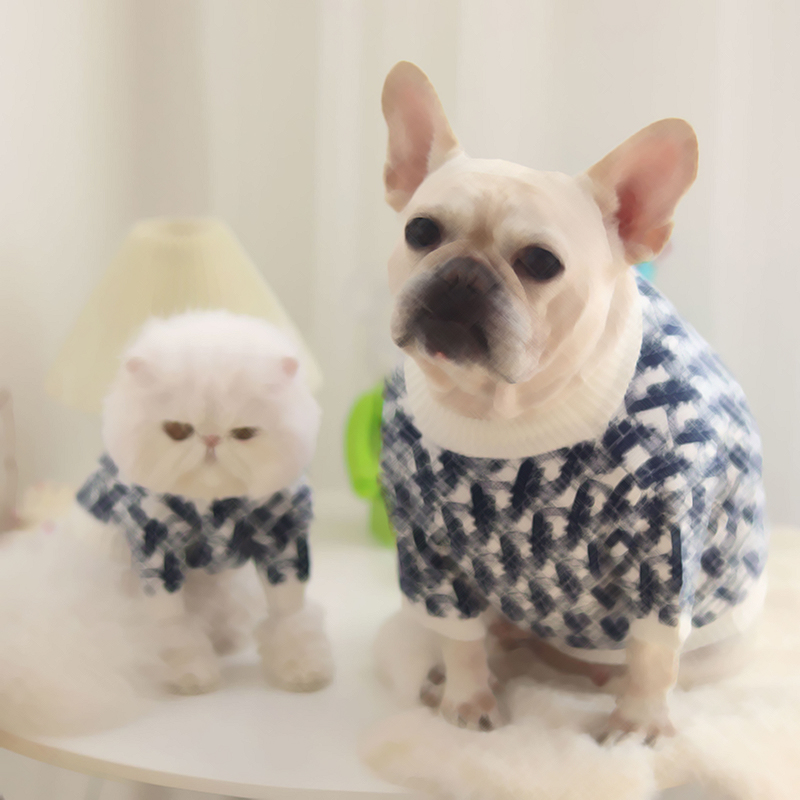 

Dog Apparel Luxury Letters Print Sweater Coat Fashion Casual Brand Designer Outdoor Sport Winter Fall Thicken Warm Dogs Outerwears Pet Cloth