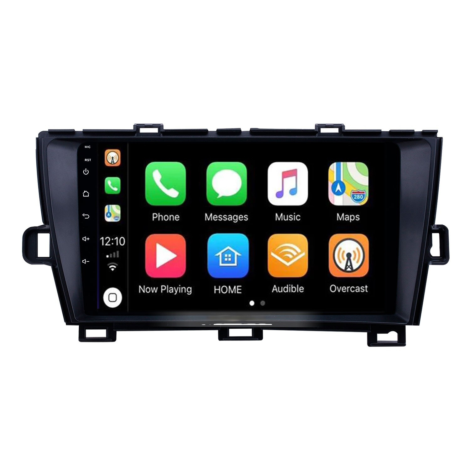 

Android Car HD Touchscreen 9 inch Video for 2009-2013 Toyota Prius LHD AUX Bluetooth WIFI USB GPS Navigation Radio support SWC Carplay