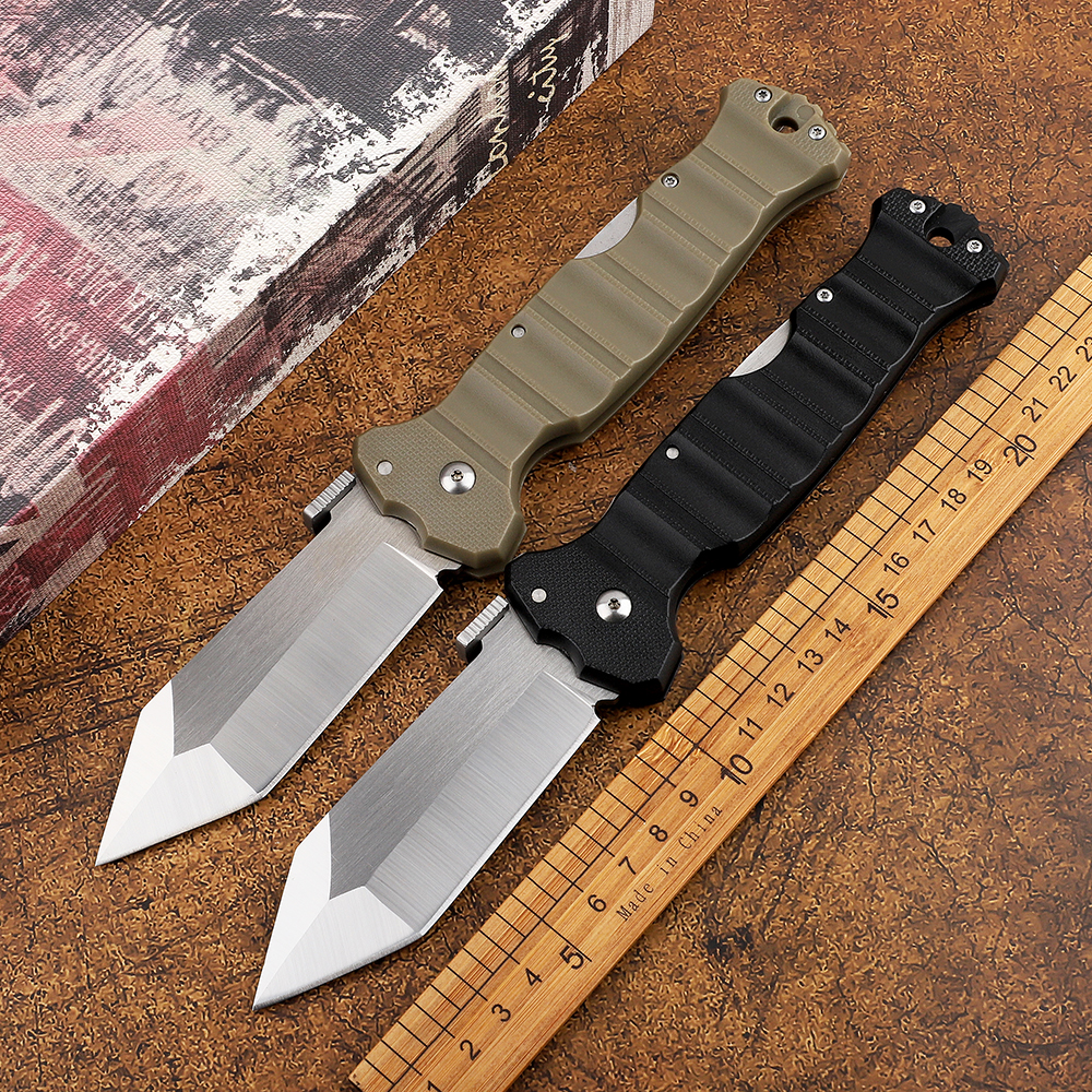 

Cold steel 23GVG folding knife 8CR13MOV outdoor tactical defense hunting camping combat EDC tool knife