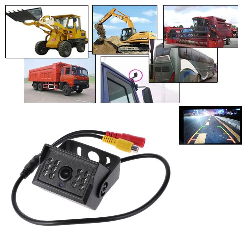 

Car Rear View Cameras& Parking Sensors Bus Truck Camera 12V 24V Reversing IR Night Vision Waterproof
