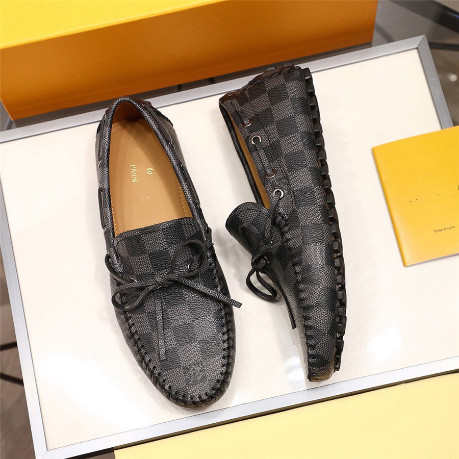 

Brand Fashion Summer Style Soft Moccasins Mens Loafers shoe High Quality Leather Shoes Men Flats Shoess Casual Gommino Driving 2021, Black