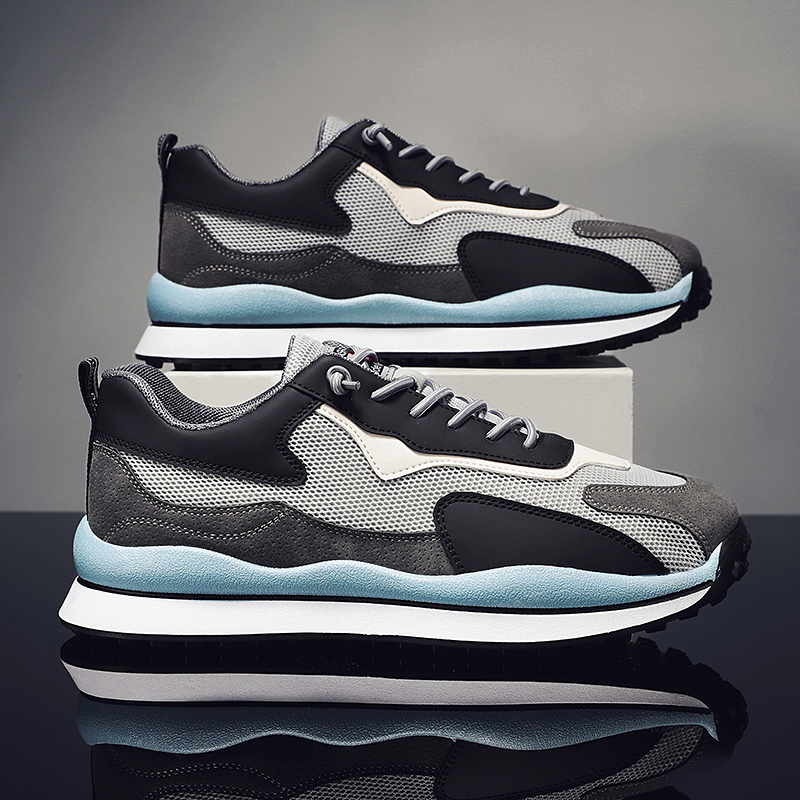 

2021 Women Men Running Shoes Students Outdoor Sports Sneakers Black Grey Size Eur 39-44 Code 74-S225