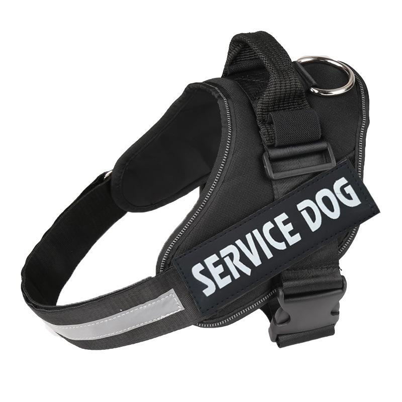 

Personalized Small Large Dog Harness Vest Fashion Pet NO PULL Breathable Reflective Adjustable Collars & Leashes