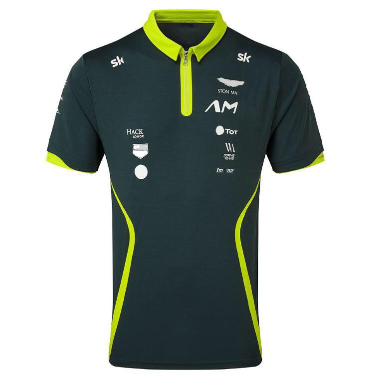2021 season F1 racing team car logo T-shirt POLO short sleeve formula one can be customized-image-679926551