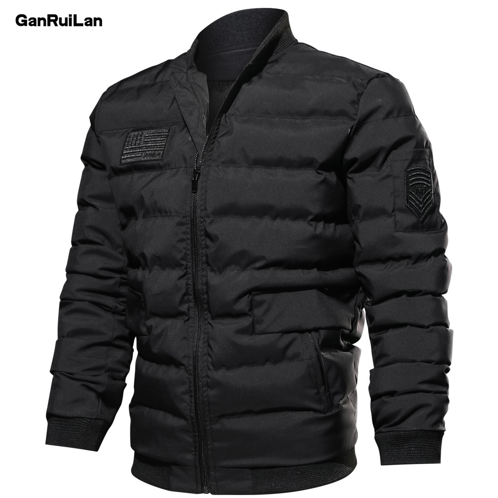 

Winter Warm Tactical Padded Jacket Men Waterproof Military Style Army Jacket Sleeves Detachable Outerwear Parka Coat JK1821 210518, Grey asian size