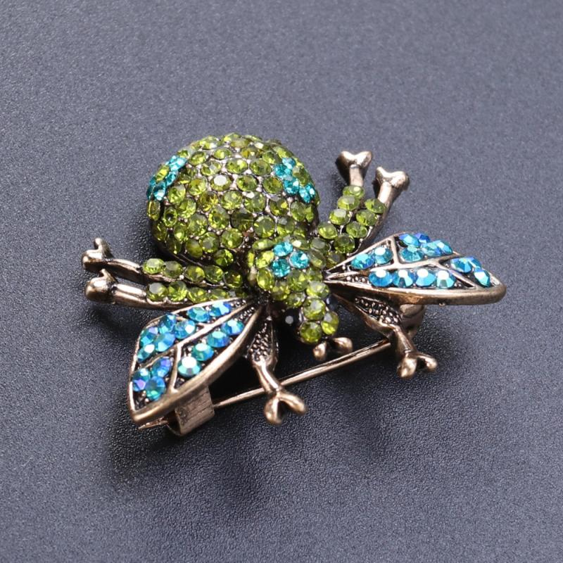 

Pins, Brooches Fashion Crystal Brooch Unisex Insect Pin Statement Jewelry (Yellow)