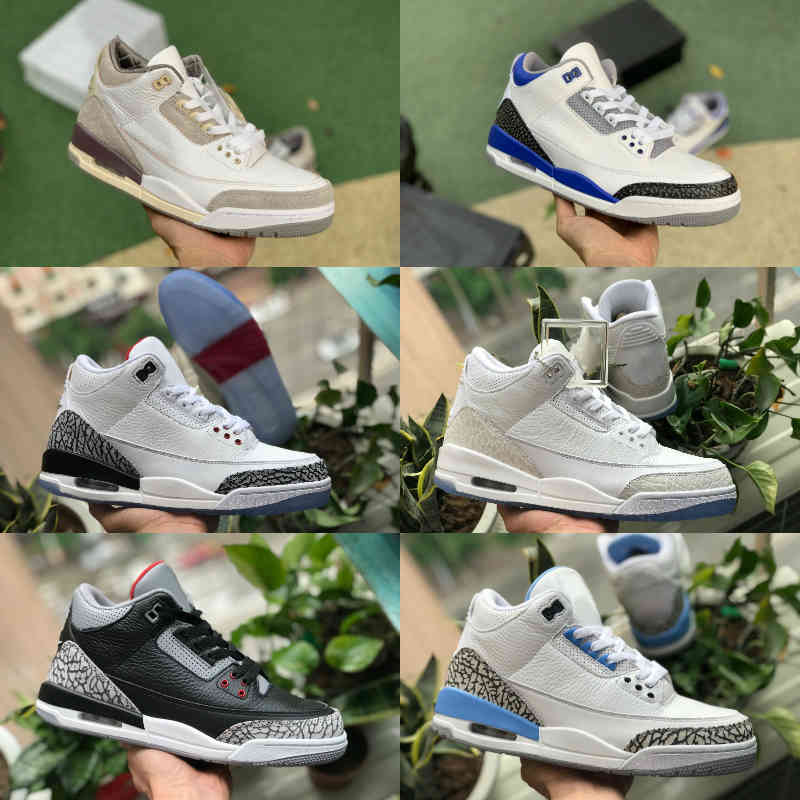 

Jumpman Racer Blue 3 3S Basketball Shoes Mens Cool Grey A Ma Maniere UNC Fragment Knicks FREE THROW LINE Court Purple Black Cement Laser Orange Brand Trainer Sneakers, Please contact us