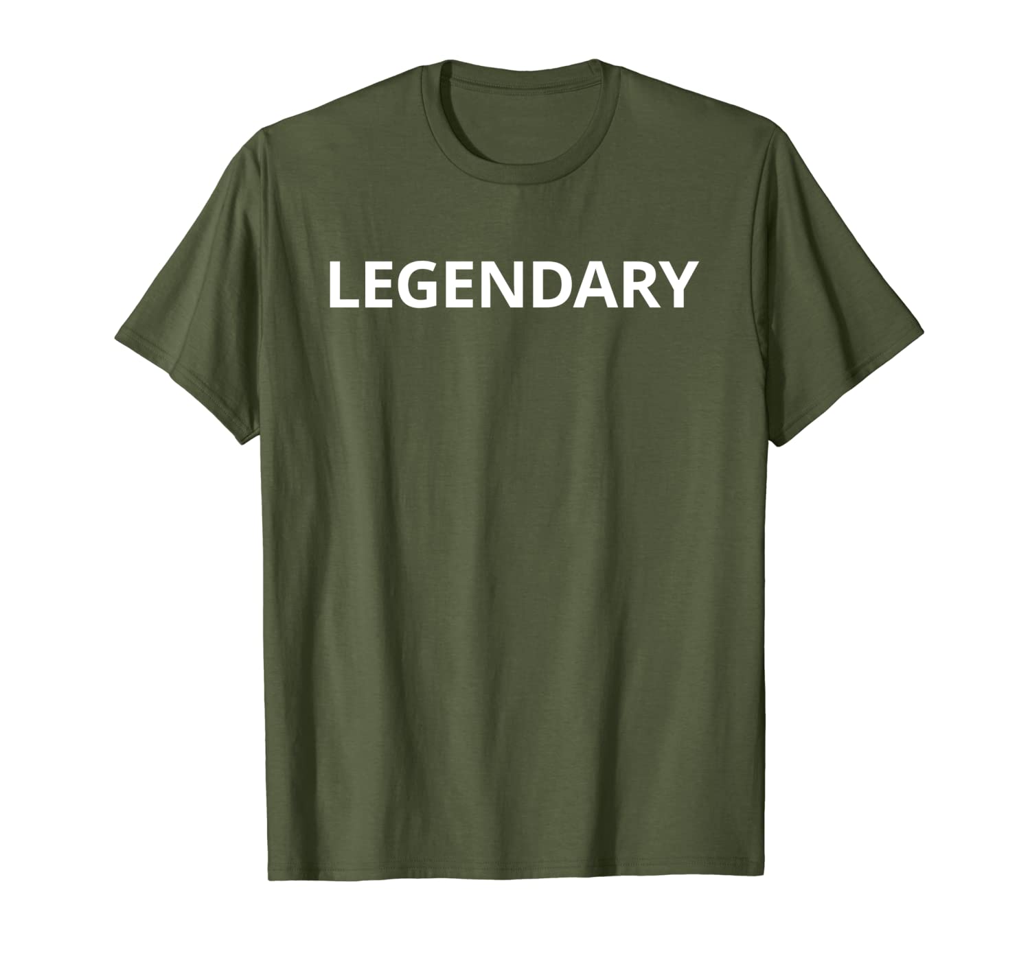 Legendary Tshirt | T shirt Tee / Plain White Text-image-703249064