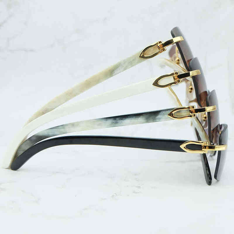 

Ienbel Luxury Square Genuine Buffalo Horn Glass Mens Brand Digner Sunglass Vintage Carter Buffs Rimls carters glass