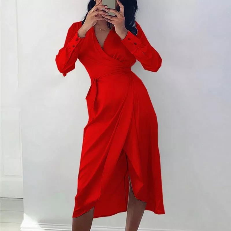 

Casual Ladies Long Lace Dresses For Women Summer 2021 Sexy Night Slub Party Sheath Wine Red Black Pink, Black;gray