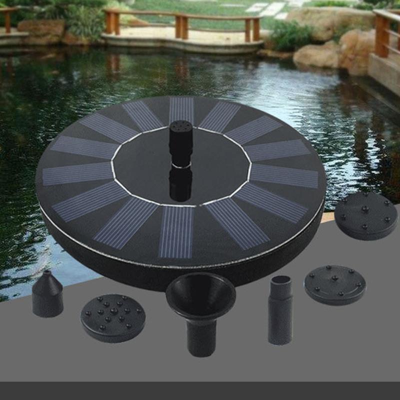 

200L/h 0.75mSolar Fountain Watering Kit Power Solar Pump Pool Pond Submersible Waterfall Floating Panel Water Garden Decorations