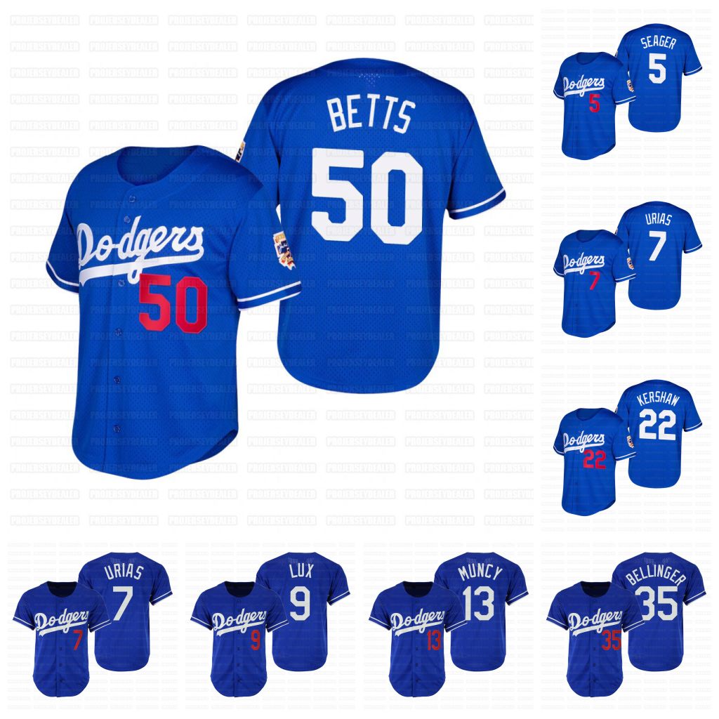 

Mookie Betts Cooperstown Jersey Corey Seager Albert Pujols Trevor Bauer Zach McKinstry Cody Bellinger Kershaw Justin Turner Price Hernandez, Blue;black