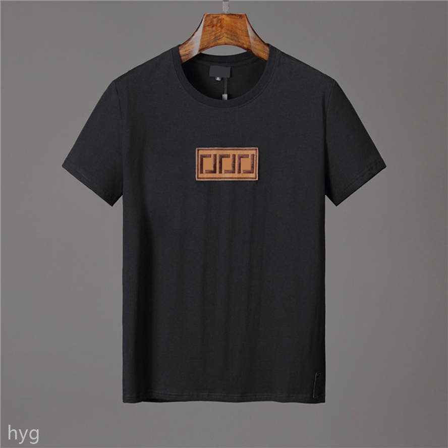 

2022ss Fashion Mens T Shirt Polos Women High Quality Letter Print Casual Short Sleeve Famous Men Stylist Tees 2 Colors M- GQG