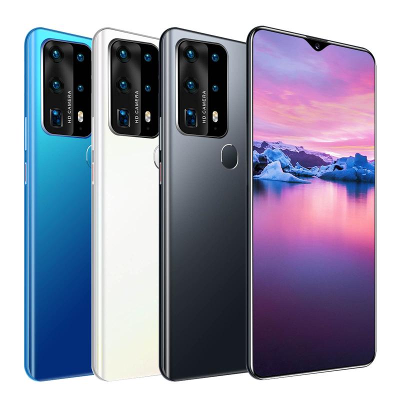 

Plus + 19:9 Cell Phones Android 6.0 3GB+32GB Face ID 4G 6.8inch Smartphones TYPE-C Quad Core 2.0MP+5.0MP A-GPS GPS Phone Walkie Talkie