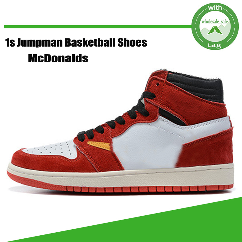 

1 TS Fragment University Blue Hyper Royal Chicago Basketball Shoes Men 1s Bordeaux Black White Grey Video Game UNC Obsidian Bred Patent Brotherhood Sneakers, Ts fragment 36-46