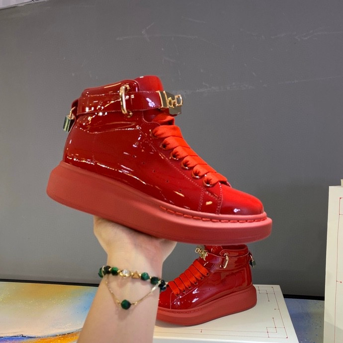 

Top quality casual sports shoes men women real leather sneakers Loafers lace up fashion luxurys designers shoe, 04