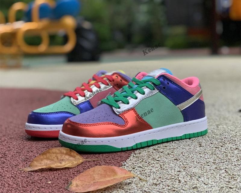 

2021 Top Quality Mens Casual Shoes skateboard shoe Dunks Low Sunset Pulse Women Men Trainer Platform Sneaker With Box DN0855-600, #1