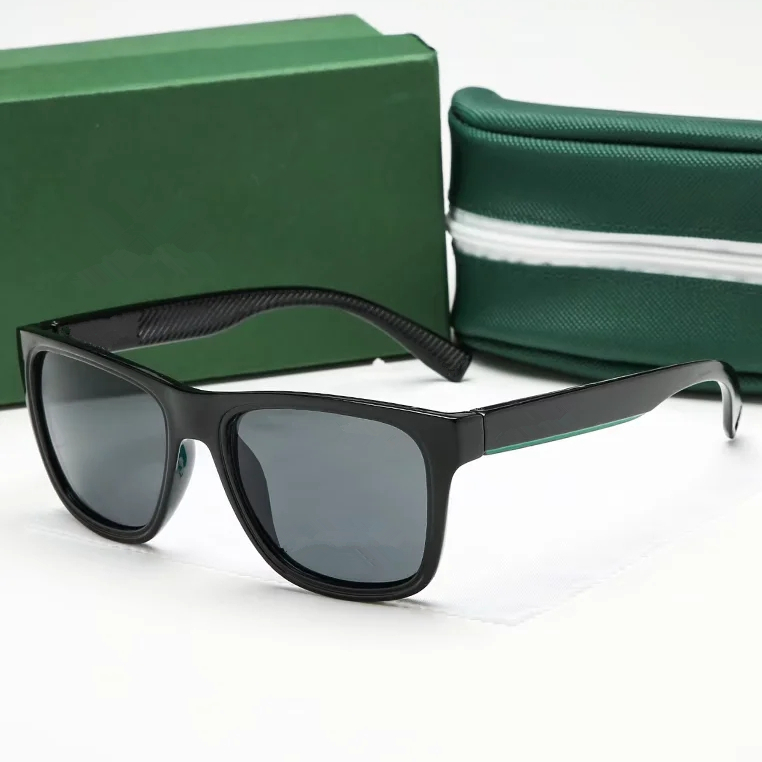 

High Quality Luxury Sunglasses for Men Women Black Square Sun Glasses Vintage Eyewear Uv Protection Goggles Eyeglasses