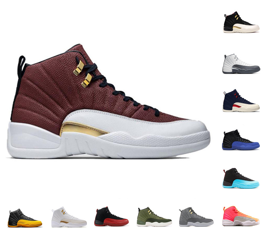 

2021 Jumpman 12 basketball shoes University Gold Indigo Twist Hot Punch JORDÁN 12s mens sneakers Game Royal Reverse Taxi Gym Red White Dark Grey Gamma blue sports shoe, Original shoe box